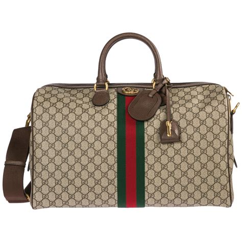 mens gucci weekend bag|weekend bags and travel gucci.